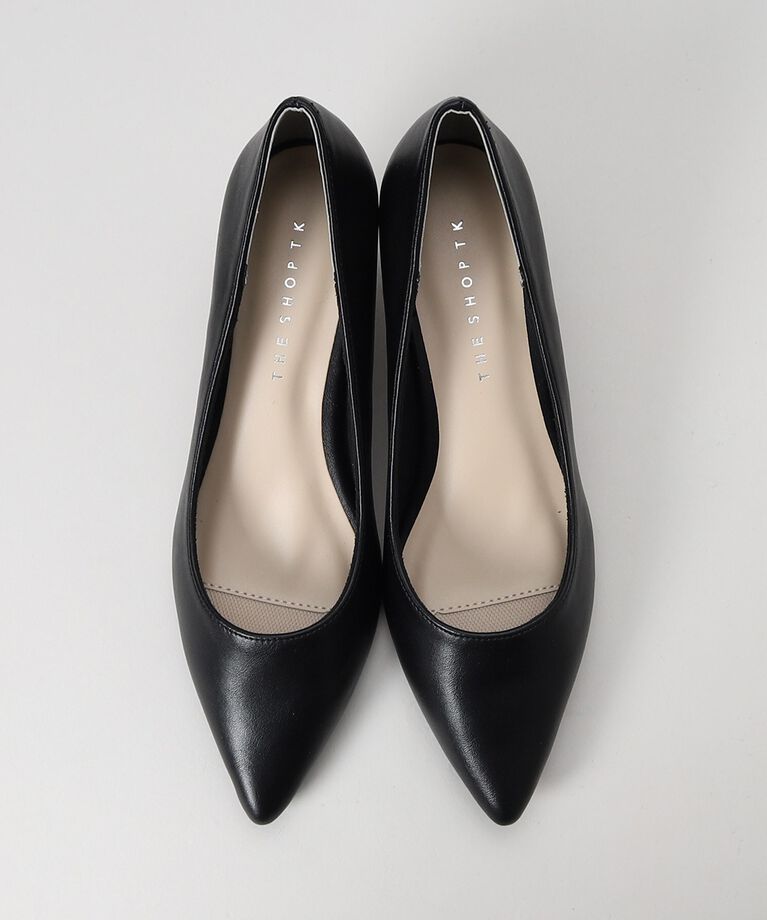THE SHOP TK「ベーシックローヒールパンプス」|パンプス|