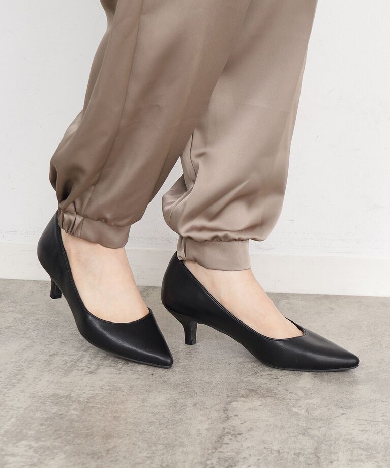 THE SHOP TK「ベーシックローヒールパンプス」|パンプス|