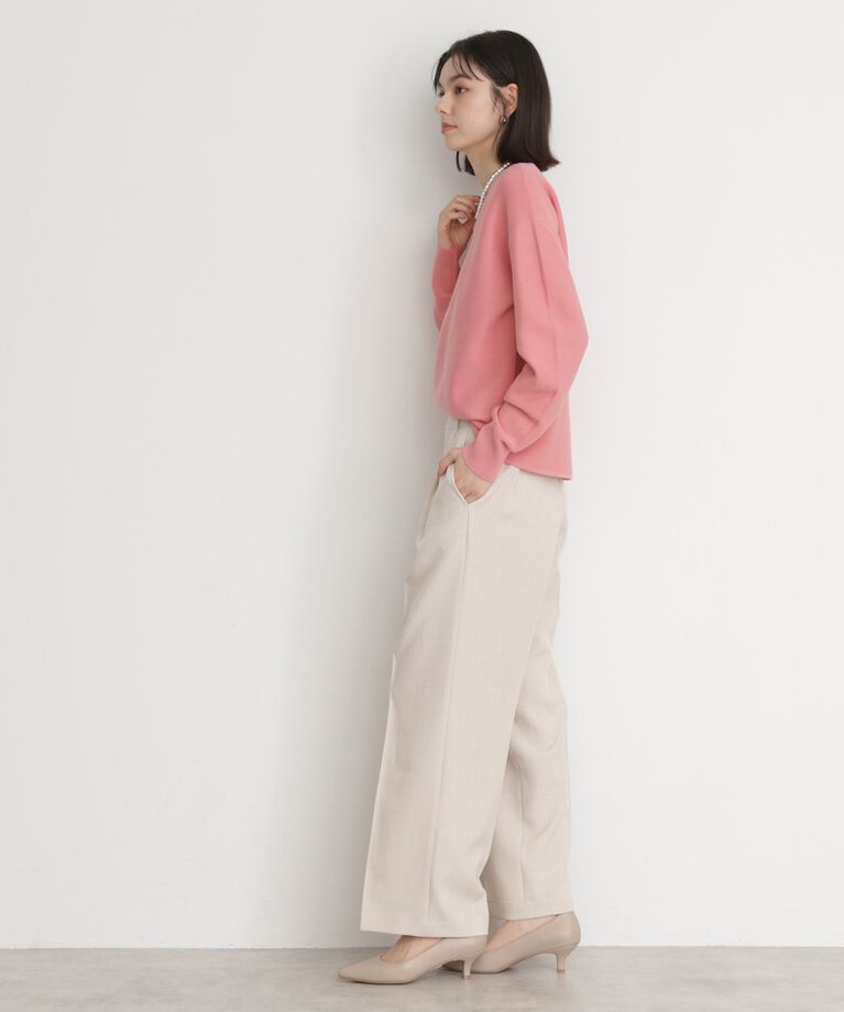 THE SHOP TK「【CAVIAN】ベーシックワイドパンツ/洗濯機OK」|その他|