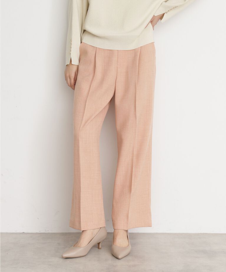THE SHOP TK「【CAVIAN】ベーシックワイドパンツ/洗濯機OK」|その他|ピンク(071)