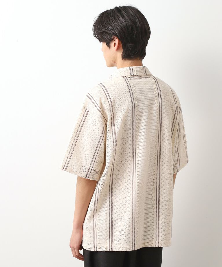 THE SHOP TK「クラフトレースアンサンブルシャツ【半袖Tシャツ付き】」|シャツ・ブラウス|