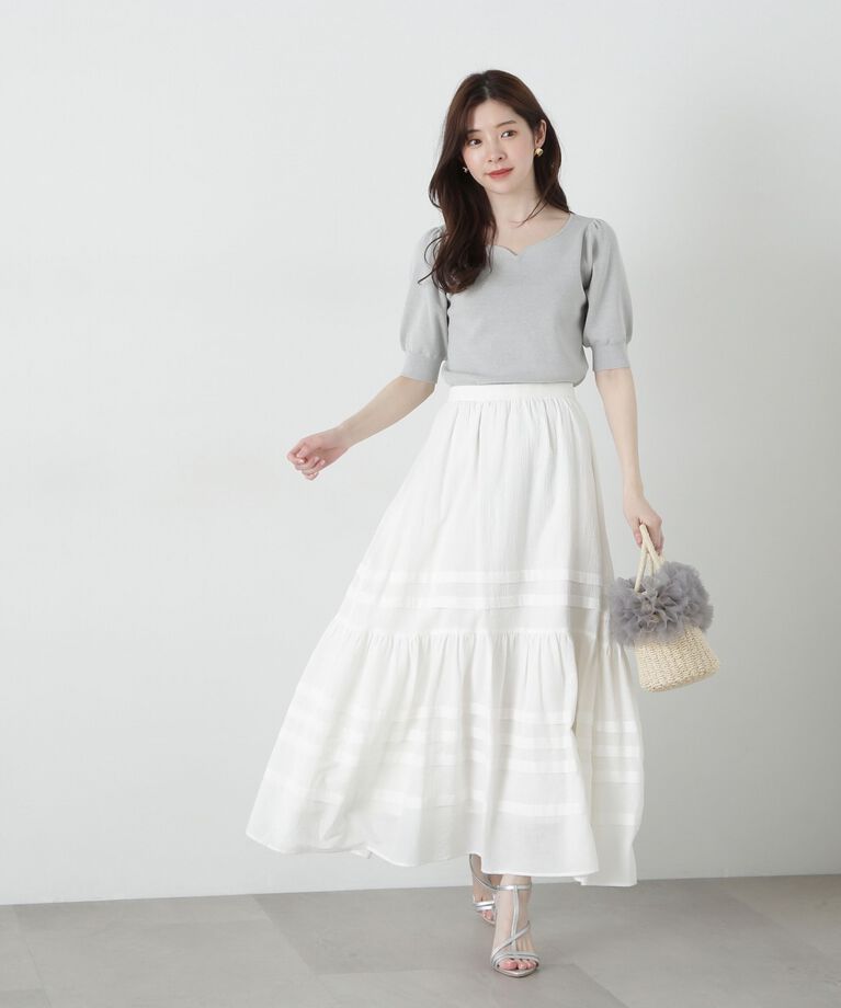 PROPORTION BODY DRESSING「ボリュームタックスカート」|スカート|