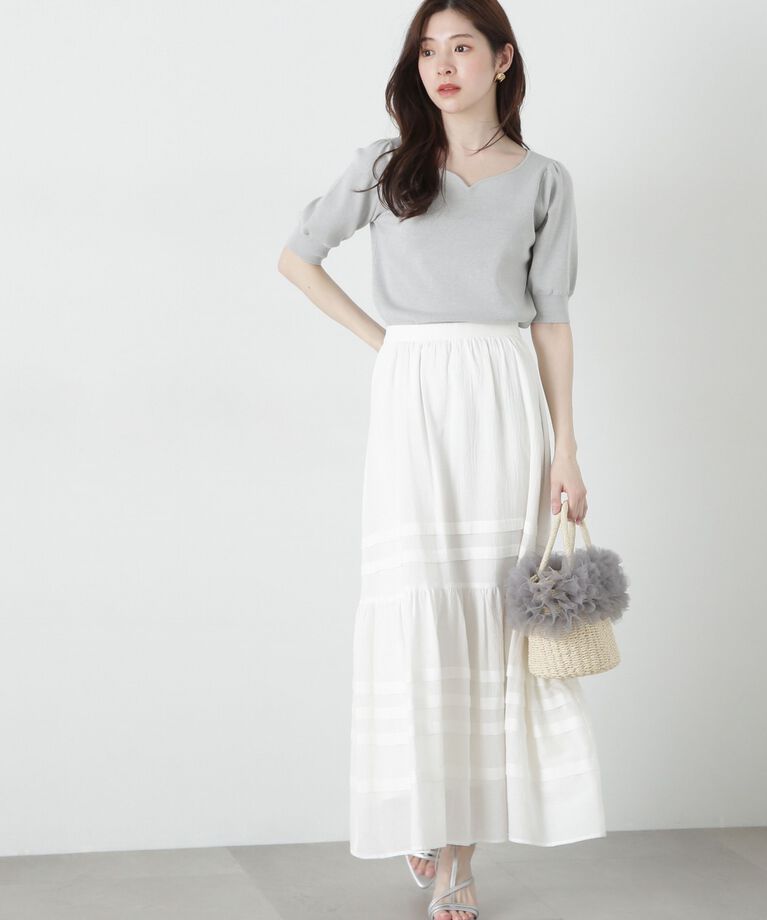 PROPORTION BODY DRESSING「ボリュームタックスカート」|スカート|