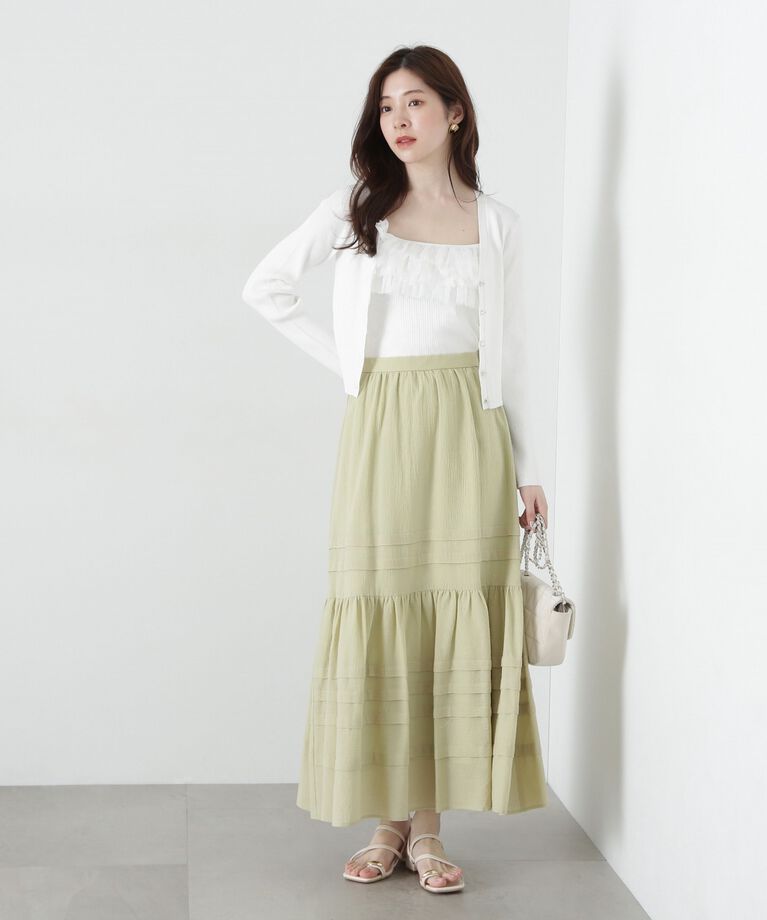 PROPORTION BODY DRESSING「ボリュームタックスカート」|スカート|