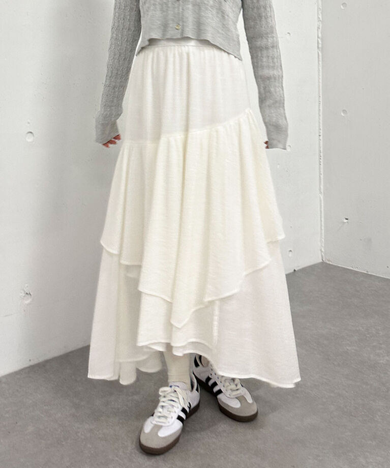 archives「段ティアードイレヘムスカート」|スカート|OFF WHITE