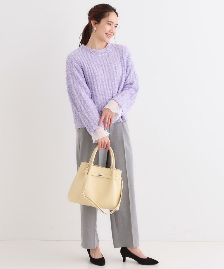 SHOO･LA･RUE「程よくエアリー テープヤーンニット」|ニット・セーター|