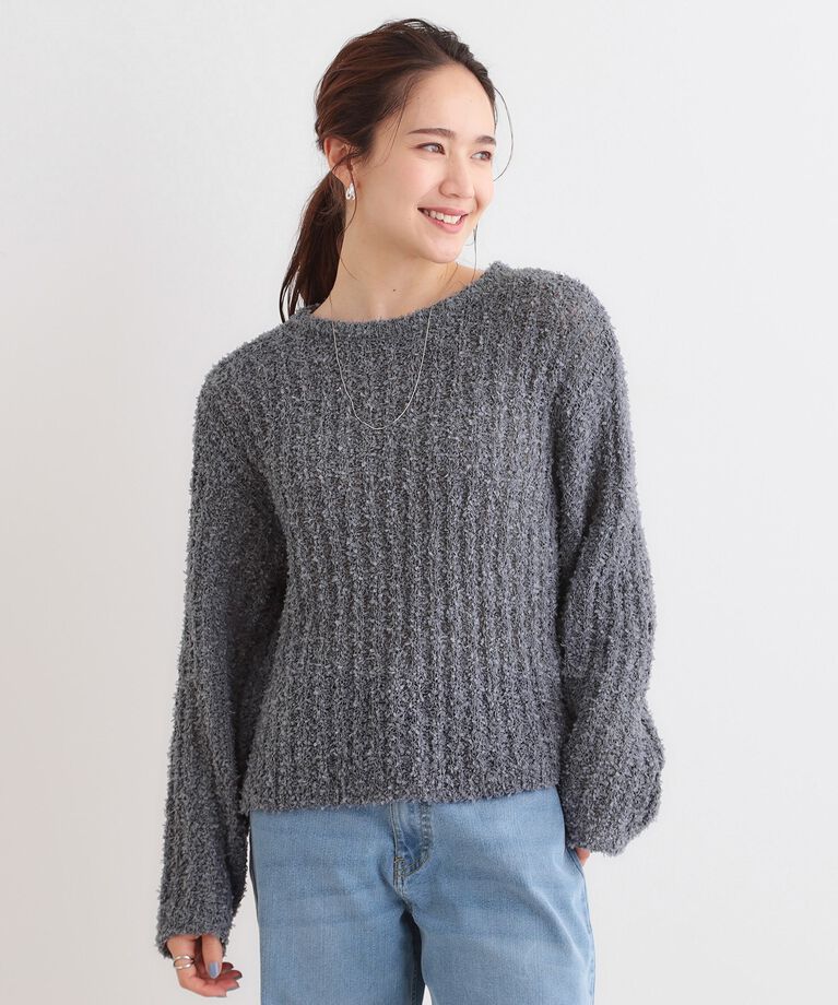 SHOO･LA･RUE「程よくエアリー テープヤーンニット」|ニット・セーター|
