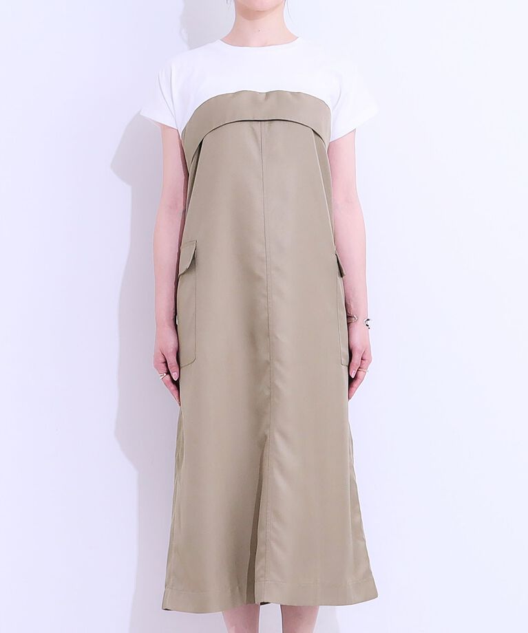 SHOO･LA･RUE「ドッキングワンピース」|ワンピース|