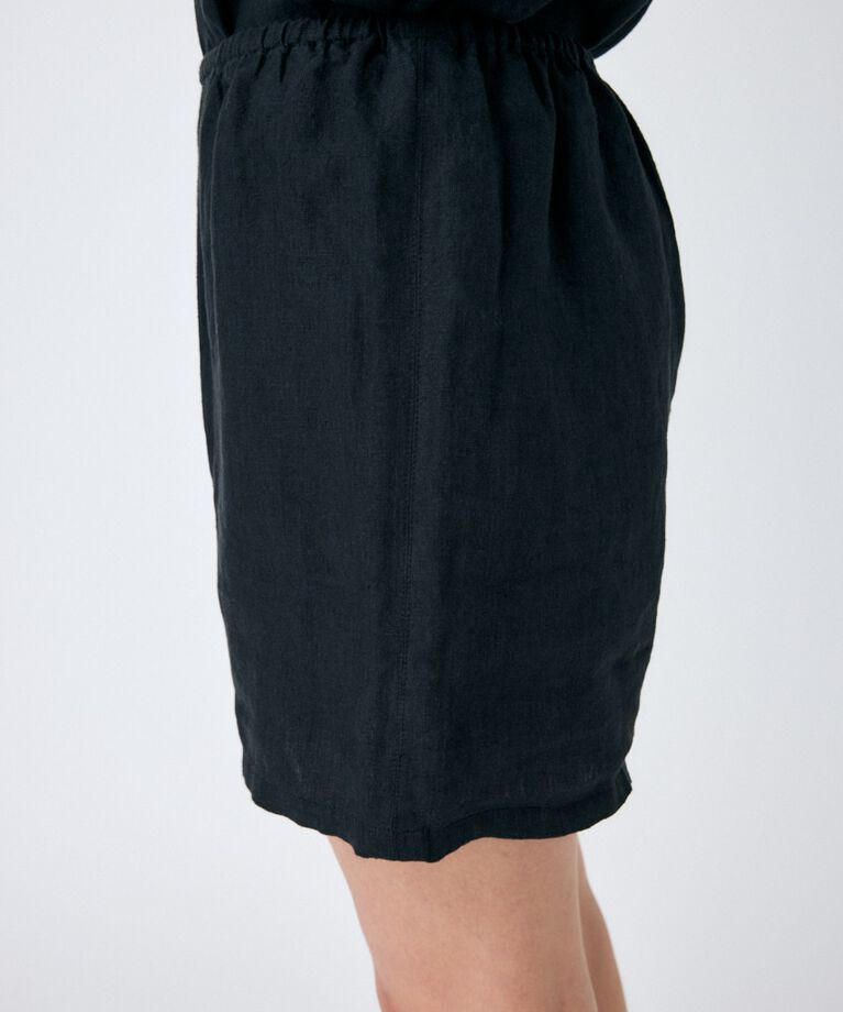 MOUSSY「LINEN STRIPE ミニドレス＆パンツ」|ワンピース|