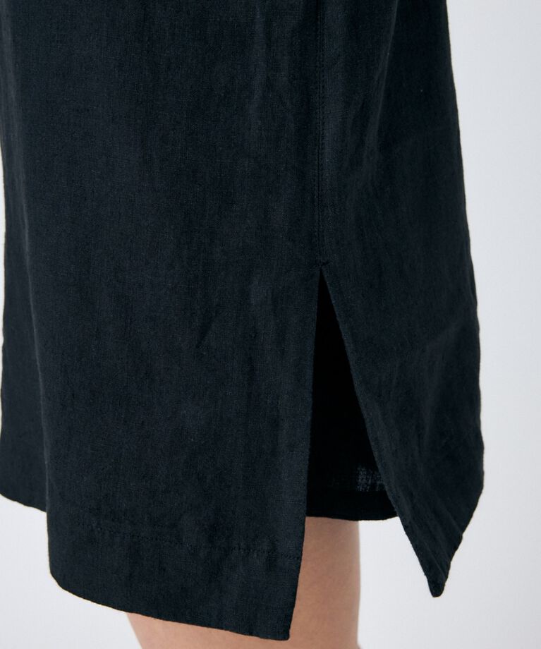 MOUSSY「LINEN STRIPE ミニドレス＆パンツ」|ワンピース|