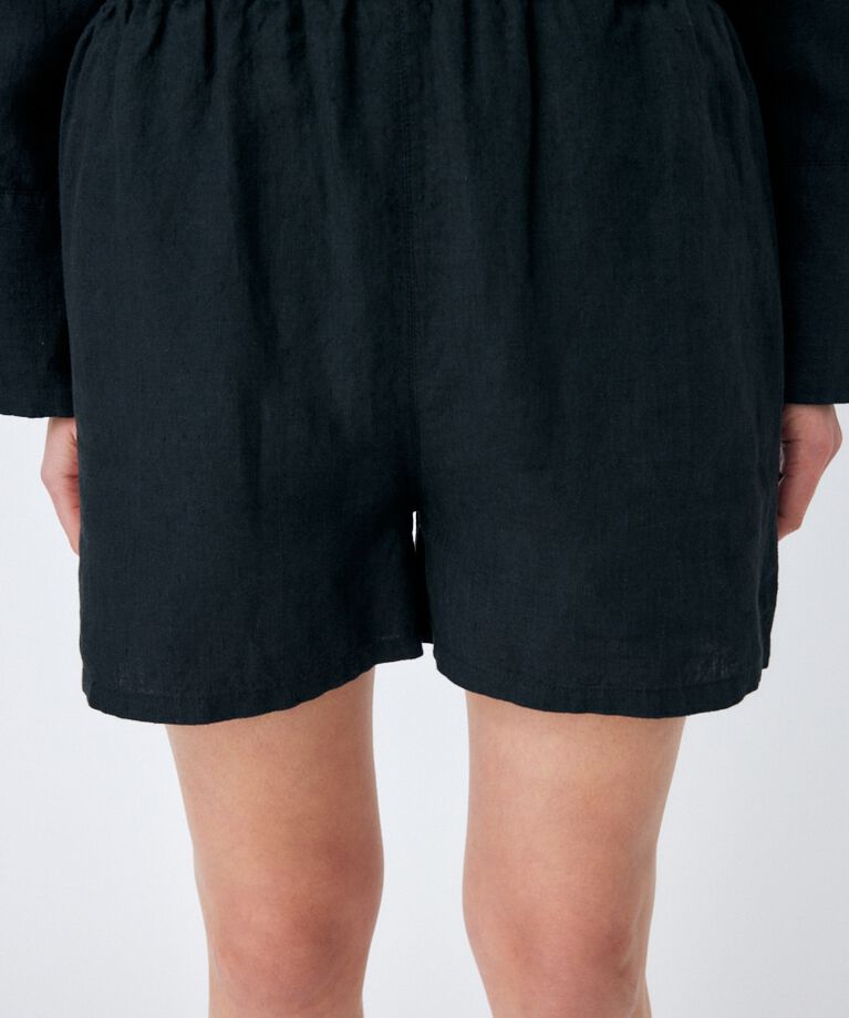 MOUSSY「LINEN STRIPE ミニドレス＆パンツ」|ワンピース|