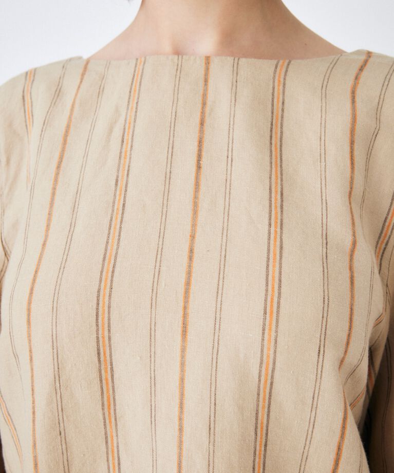 MOUSSY「LINEN STRIPE ミニドレス＆パンツ」|ワンピース|
