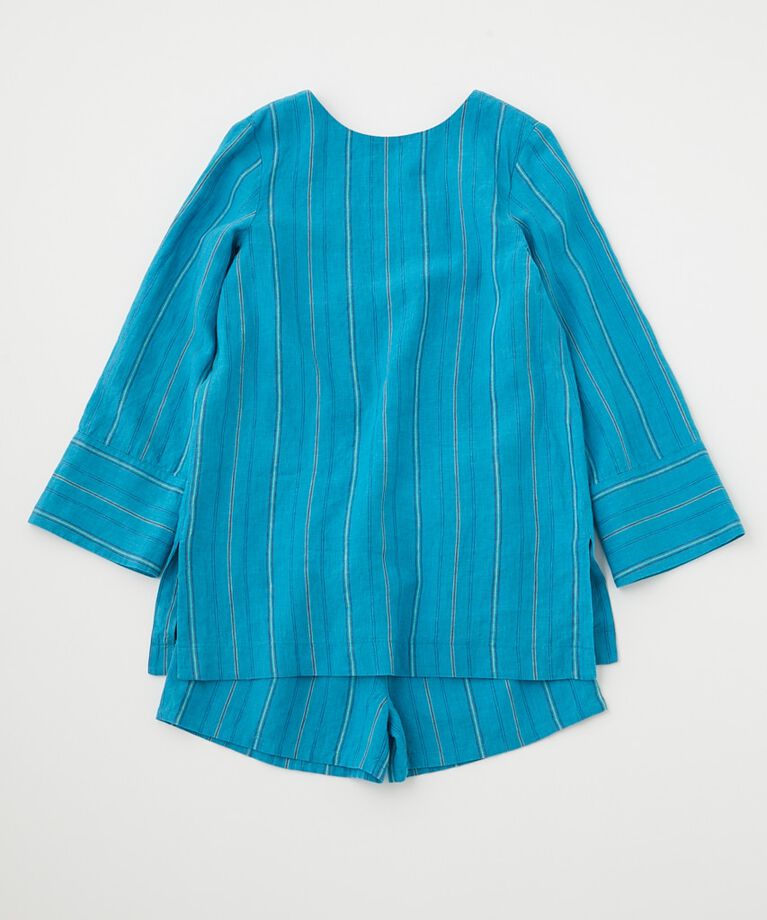 MOUSSY「LINEN STRIPE ミニドレス＆パンツ」|ワンピース|柄TQ5