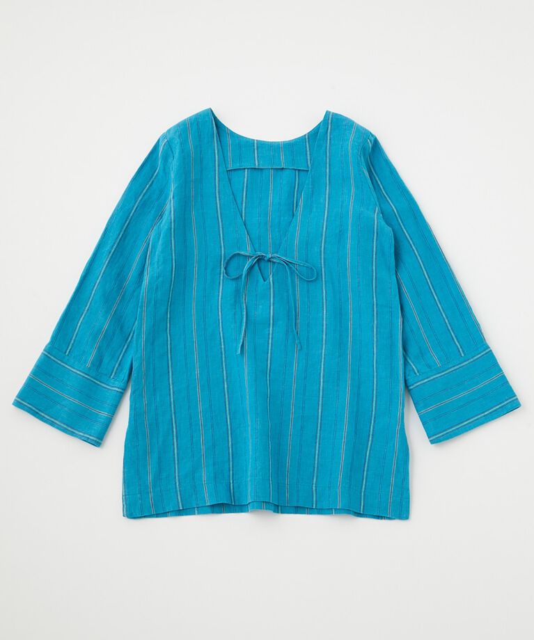 MOUSSY「LINEN STRIPE ミニドレス＆パンツ」|ワンピース|