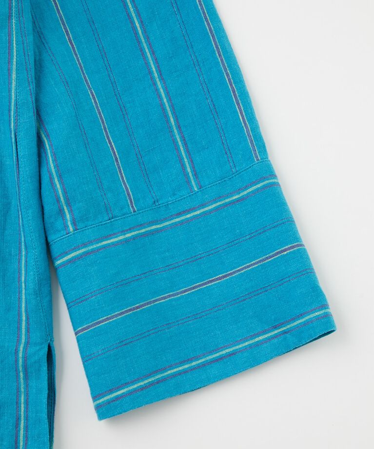 MOUSSY「LINEN STRIPE ミニドレス＆パンツ」|ワンピース|