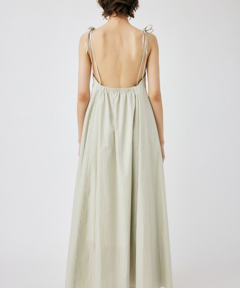 MOUSSY「OPEN BACK FLARE ドレス」|ワンピース|