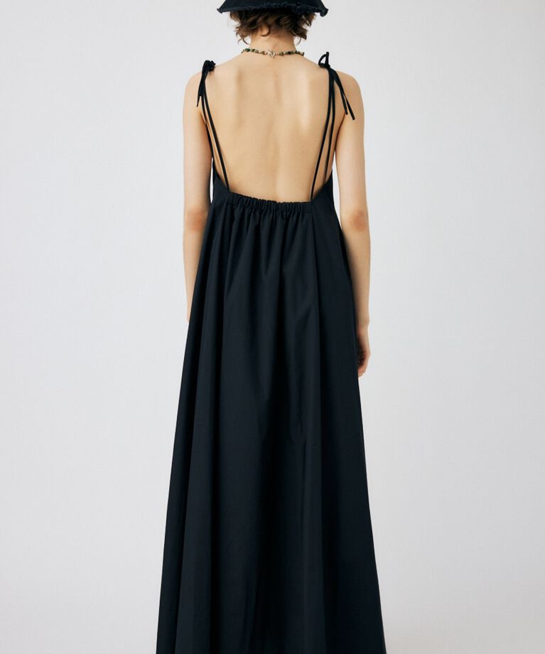 MOUSSY「OPEN BACK FLARE ドレス」|ワンピース|