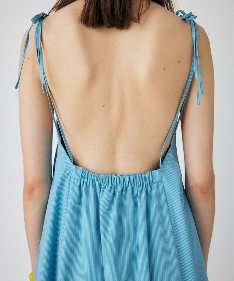 MOUSSY「OPEN BACK FLARE ドレス」|ワンピース|