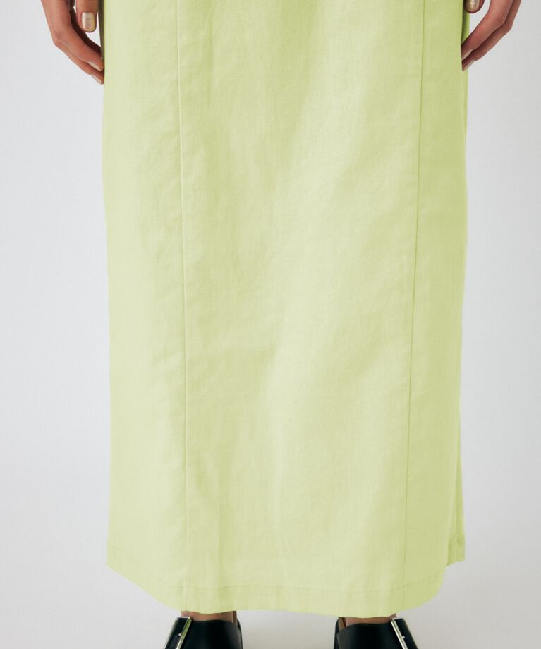 MOUSSY「LINEN COTTON MAXI キャミドレス」|ワンピース|