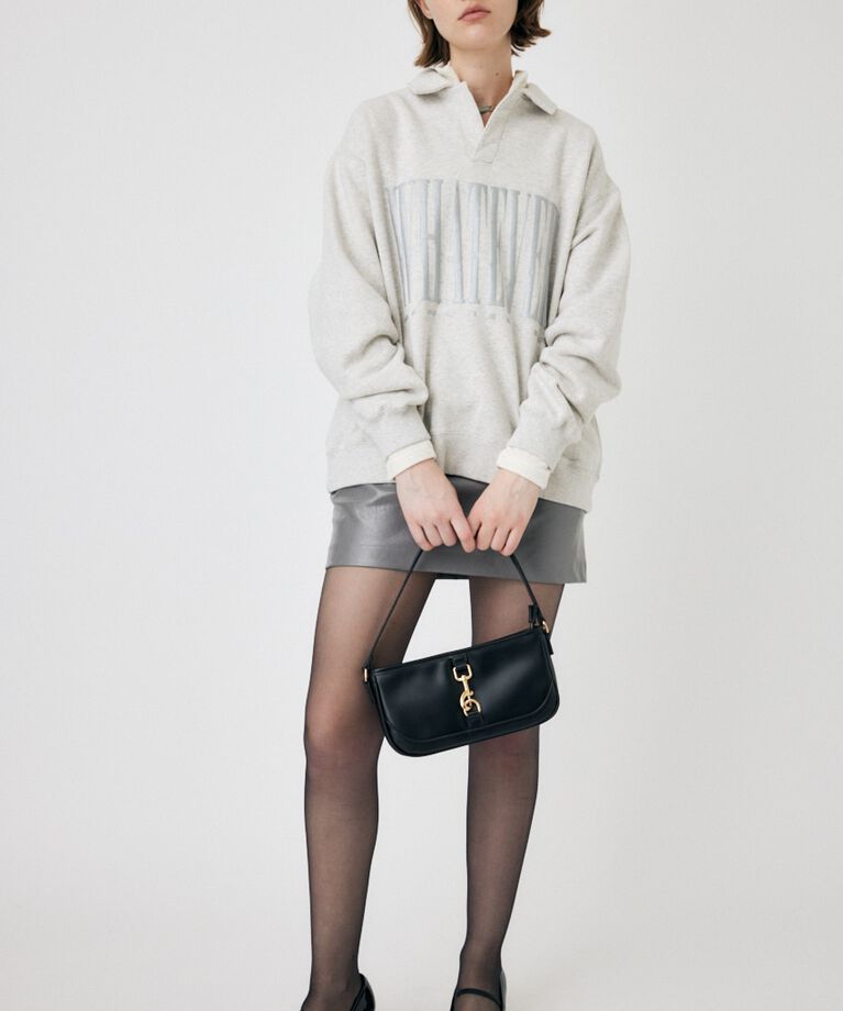 MOUSSY「F/LEATHER ミニスカート」|スカート|