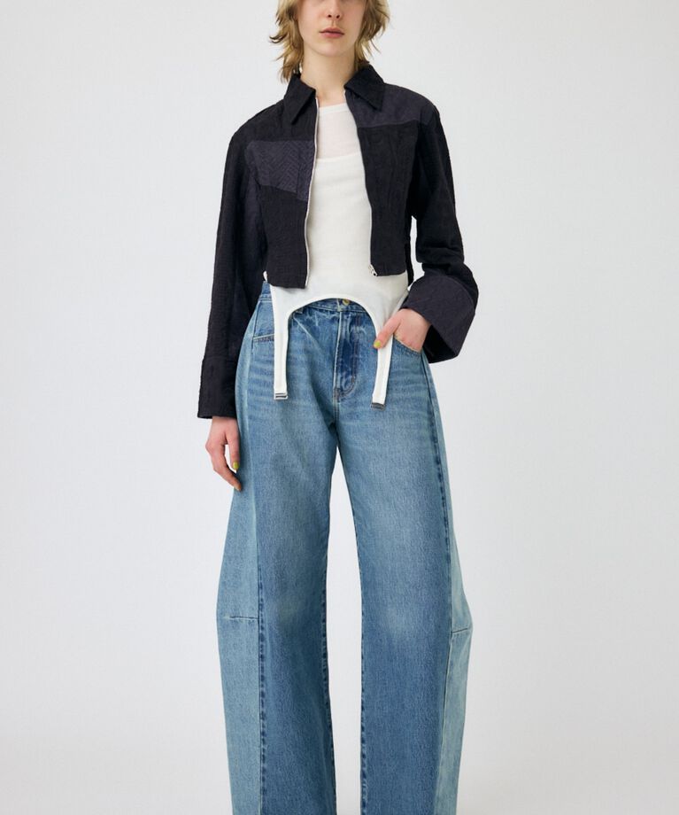 MOUSSY「LAYERED GARTER トップス」|Tシャツ・カットソー|