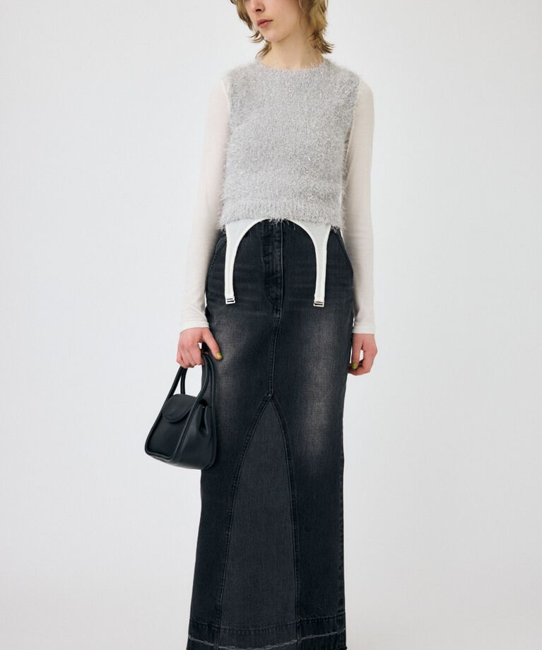 MOUSSY「LAYERED GARTER トップス」|Tシャツ・カットソー|