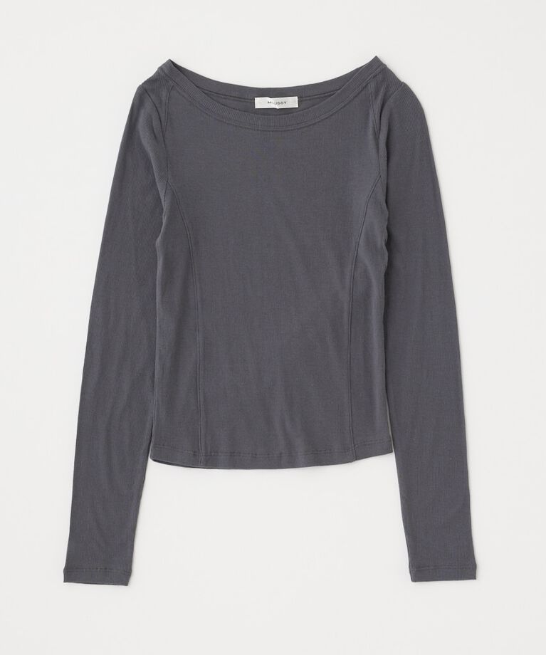 MOUSSY「LAYERED GARTER トップス」|Tシャツ・カットソー|