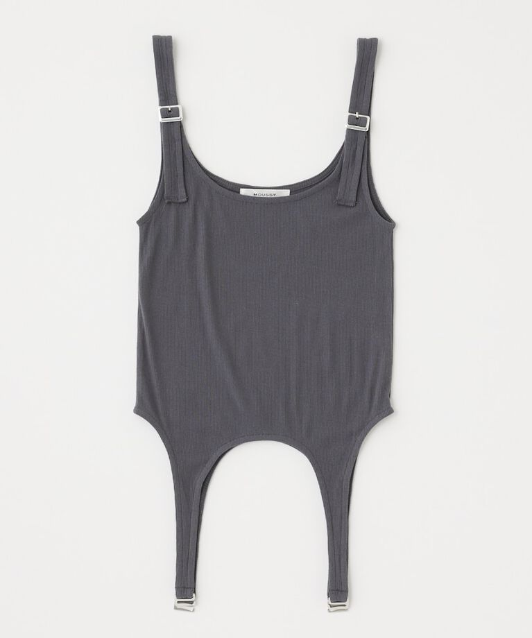 MOUSSY「LAYERED GARTER トップス」|Tシャツ・カットソー|