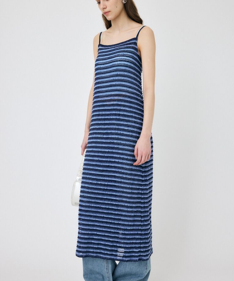 MOUSSY「MIX COLOR CROCHET ワンピース」|ワンピース|