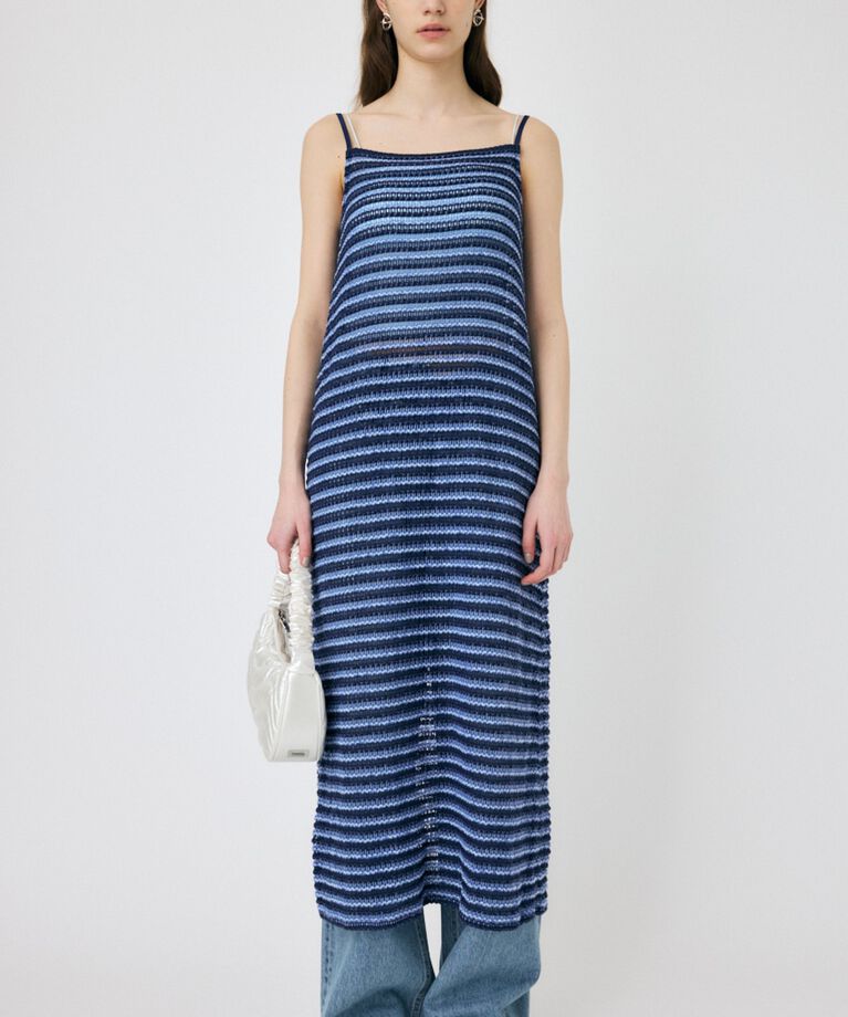 MOUSSY「MIX COLOR CROCHET ワンピース」|ワンピース|