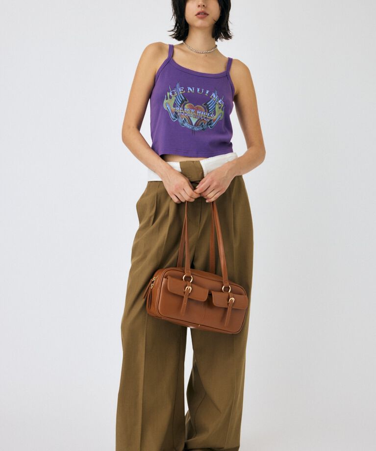 MOUSSY「FAUX LEATHER SHOULDER バッグ」|その他|