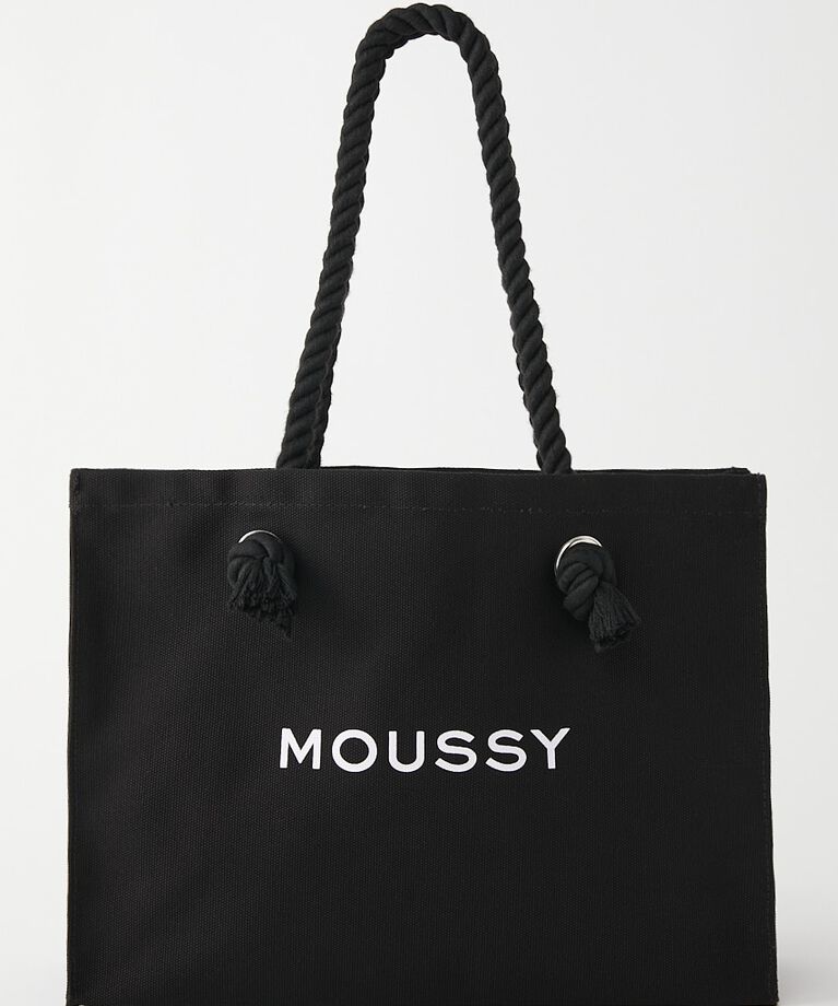 MOUSSY「MOUSSY SOUVENIR ショッパー」|その他|BLK