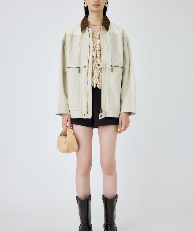 MOUSSY「BI COLOR ワークジャケット」|その他|