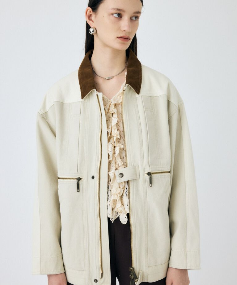 MOUSSY「BI COLOR ワークジャケット」|その他|