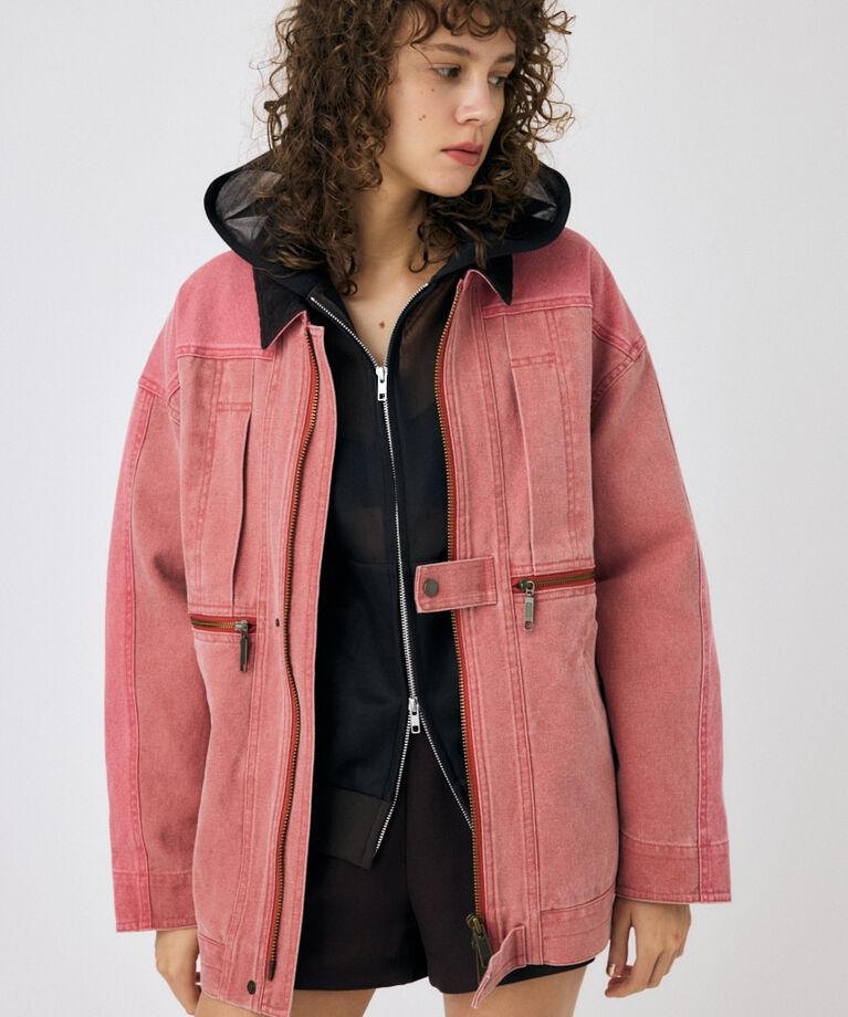 MOUSSY「BI COLOR ワークジャケット」|その他|