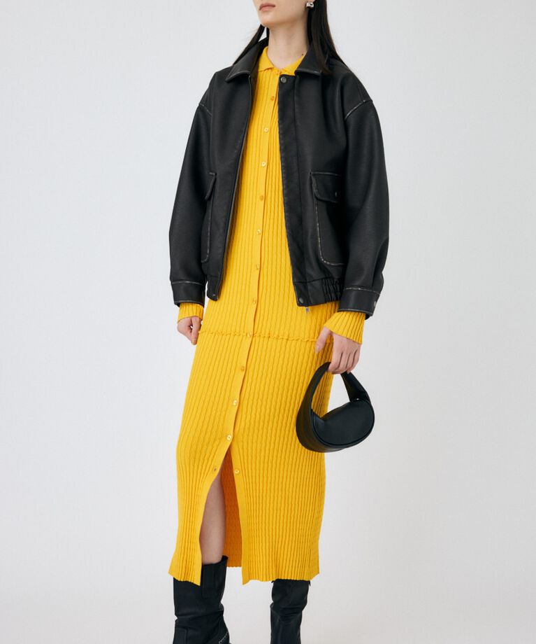 MOUSSY「F/LEATHER A-2 フライトジャケット」|その他|