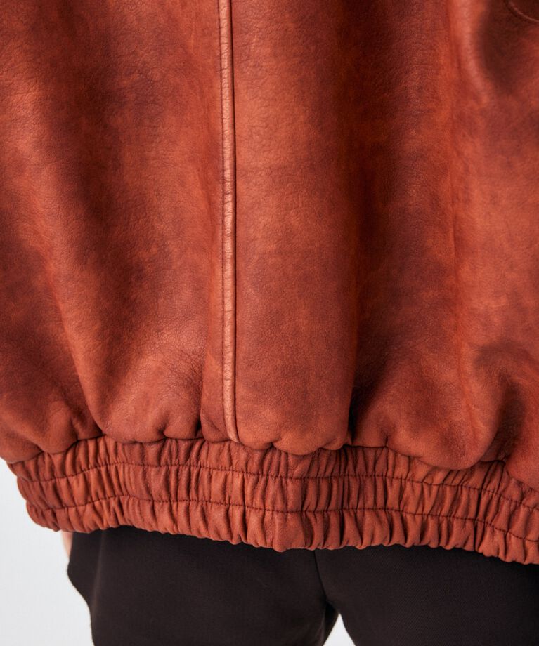 MOUSSY「F/LEATHER A-2 フライトジャケット」|その他|