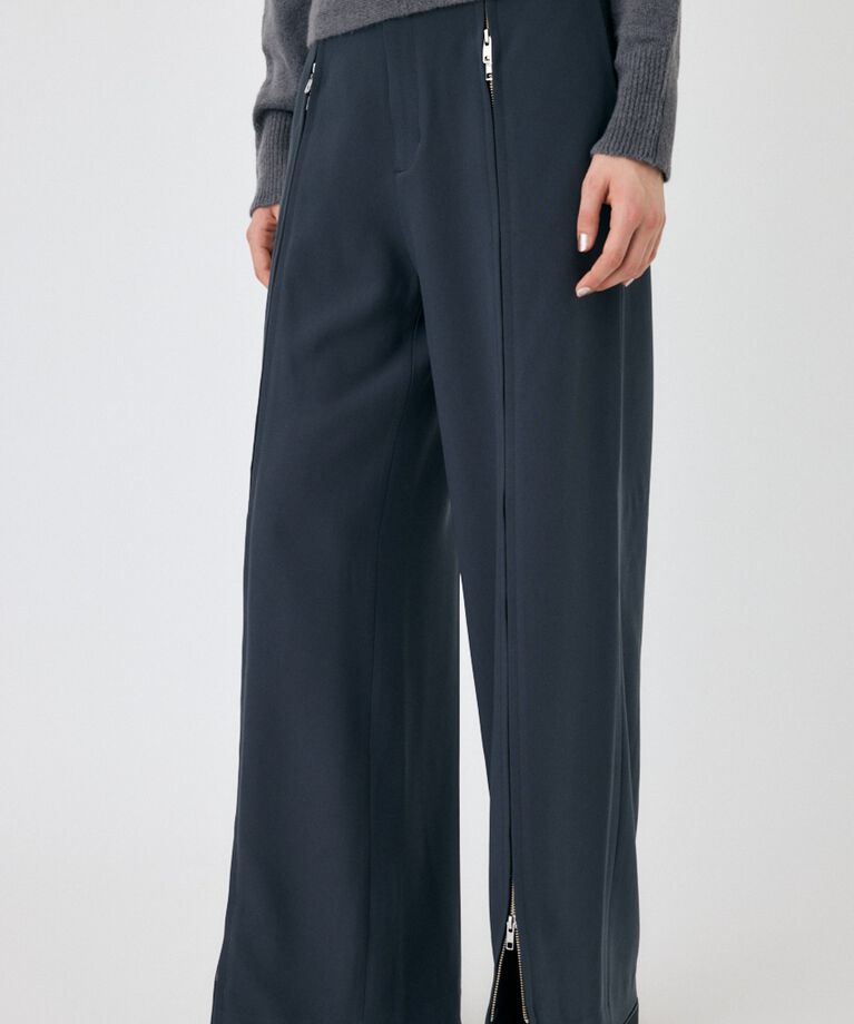 MOUSSY「ZIP UP WIDE トラウザーズ」|その他|