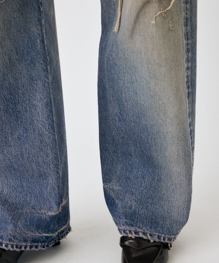 MOUSSY「MIDRISE STRAIGHT」|デニム|