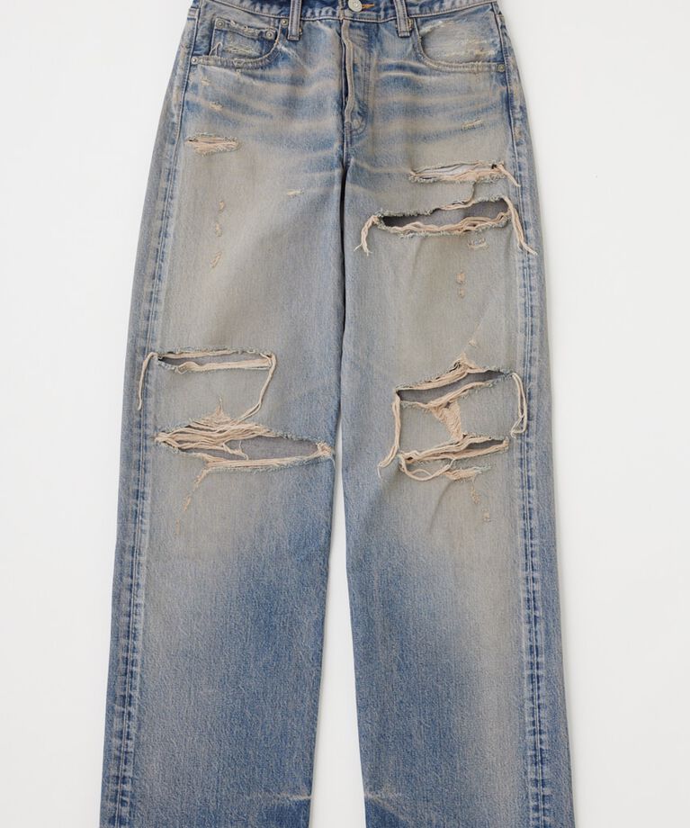 MOUSSY「MIDRISE STRAIGHT」|デニム|