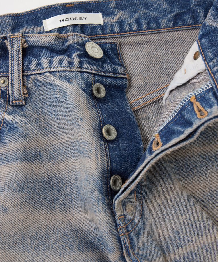 MOUSSY「MIDRISE STRAIGHT」|デニム|