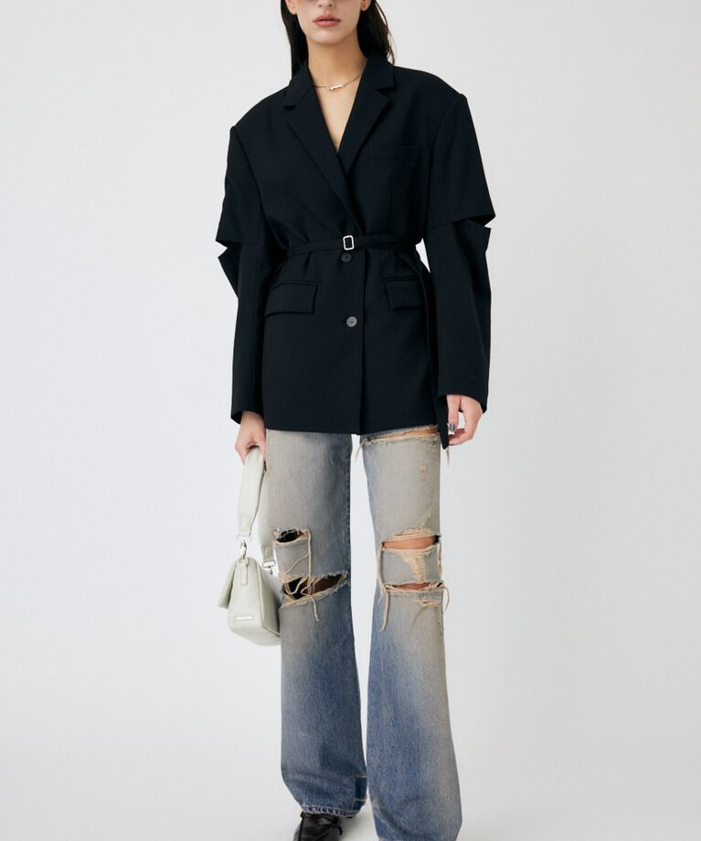 MOUSSY「MIDRISE STRAIGHT」|デニム|