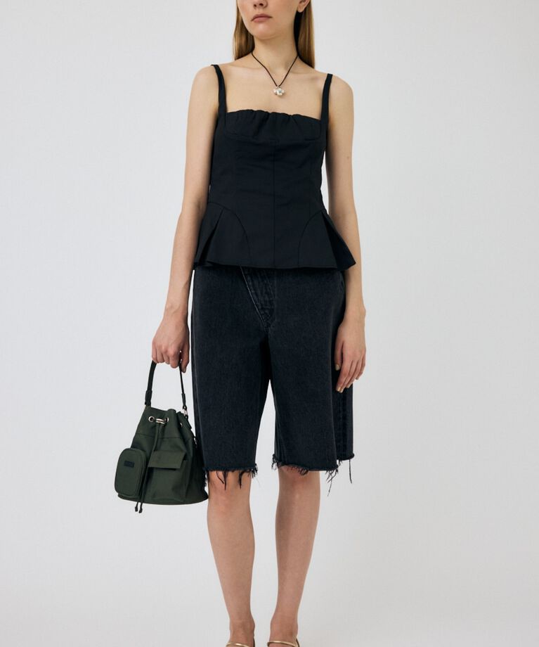 MOUSSY「FLARE CAMI ビスチェ」|キャミソール|