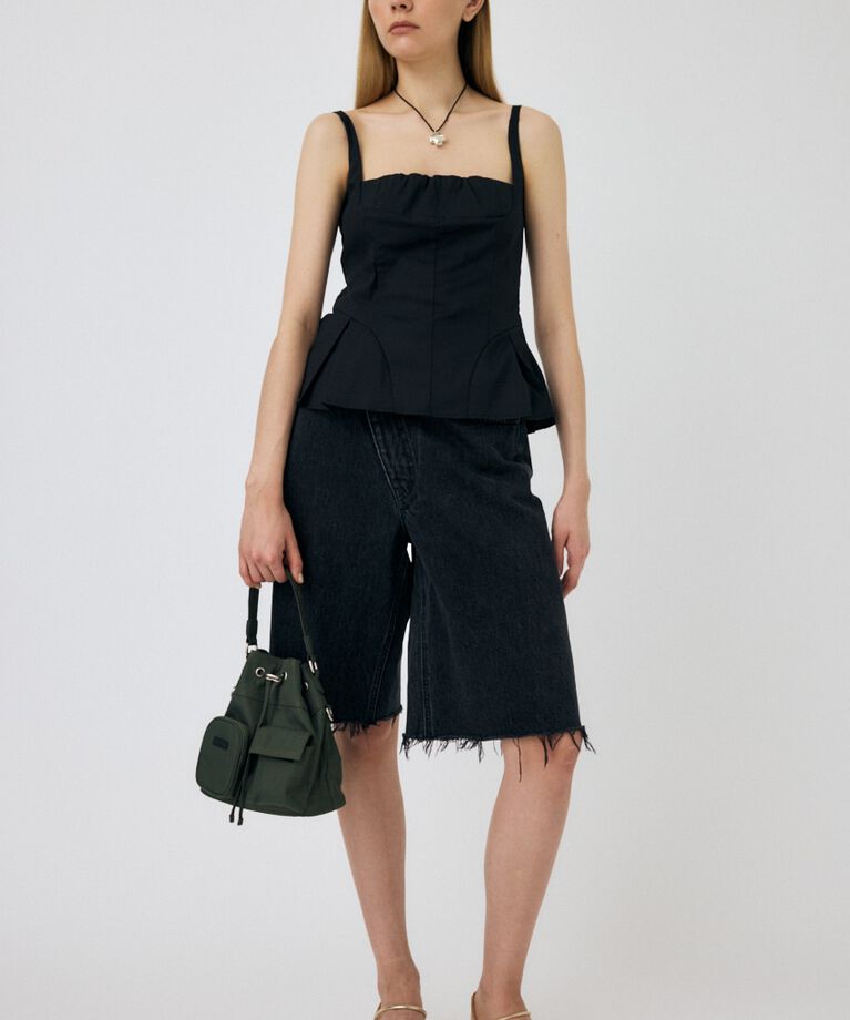MOUSSY「FLARE CAMI ビスチェ」|キャミソール|