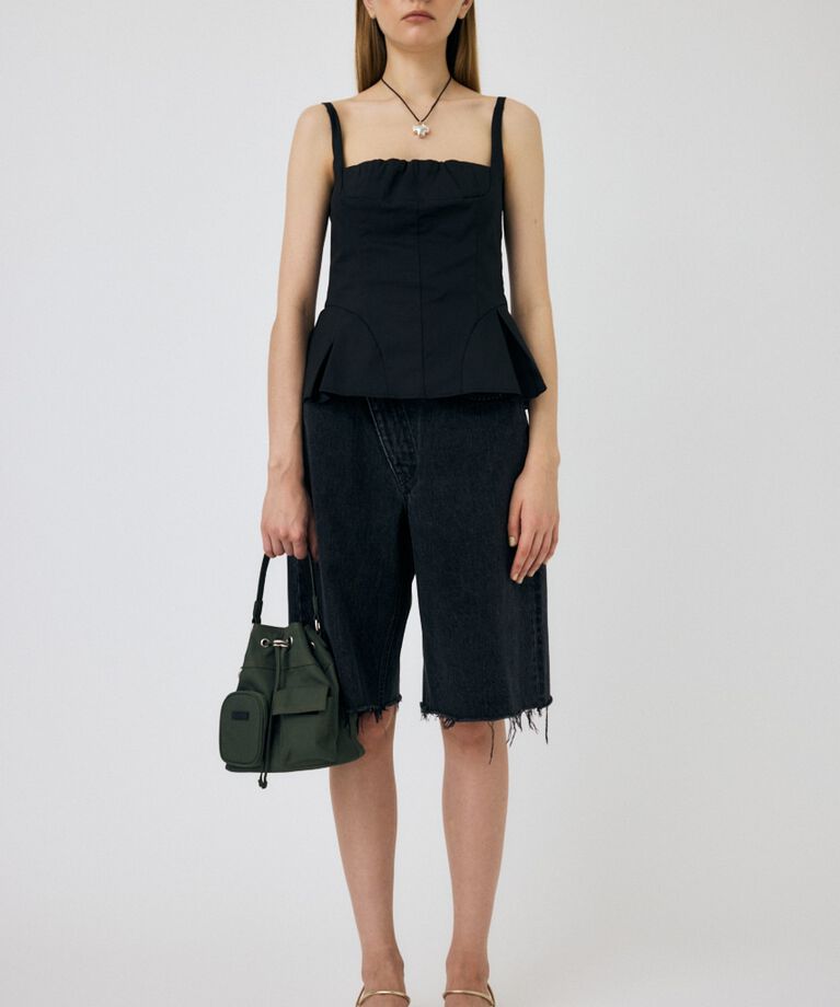 MOUSSY「FLARE CAMI ビスチェ」|キャミソール|