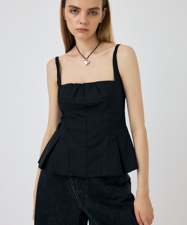 MOUSSY「FLARE CAMI ビスチェ」|キャミソール|