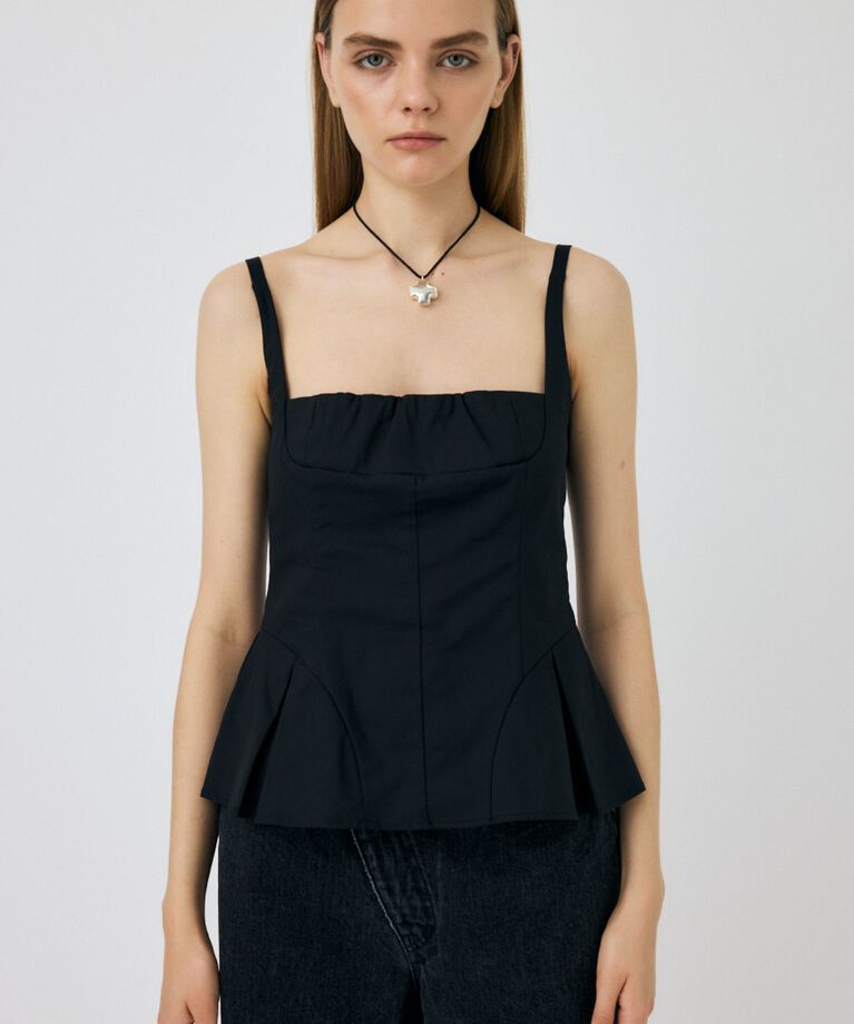 MOUSSY「FLARE CAMI ビスチェ」|キャミソール|