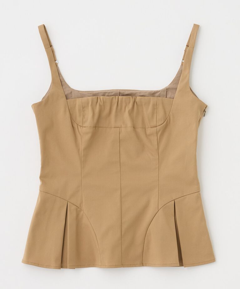 MOUSSY「FLARE CAMI ビスチェ」|キャミソール|
