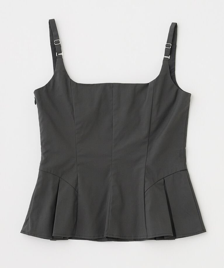 MOUSSY「FLARE CAMI ビスチェ」|キャミソール|