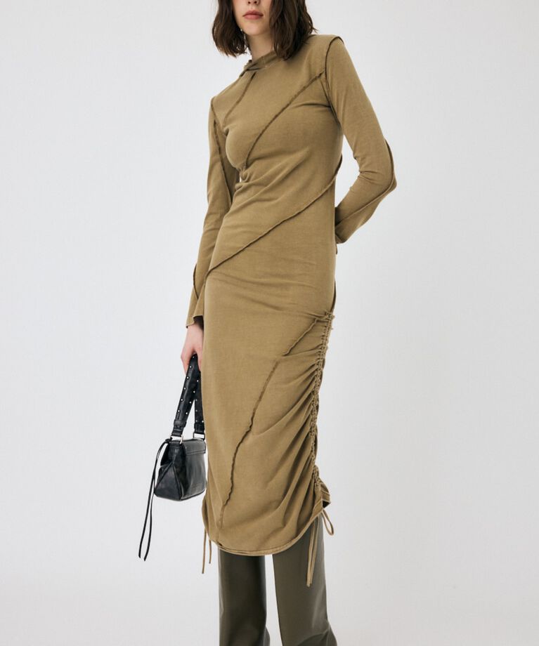 MOUSSY「TWISTED CUT ドレス」|ワンピース|